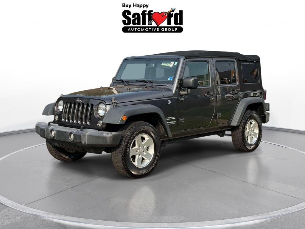 Used 2016 Jeep Wrangler Unlimited Sport w/ Quick Order Package 24S