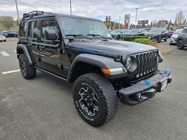 Used 2023 Jeep Wrangler Unlimited Rubicon 4xe w/ Steel Bumper Group AWD/4WD image 4