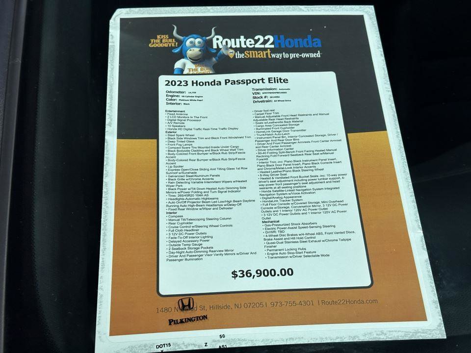 Used 2023 Honda Passport Elite image 40