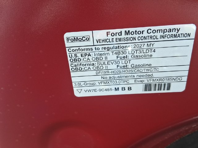 New 2027 Ford Explorer Platinum w/ 3.0L Ultimate Package AWD/4WD image 15
