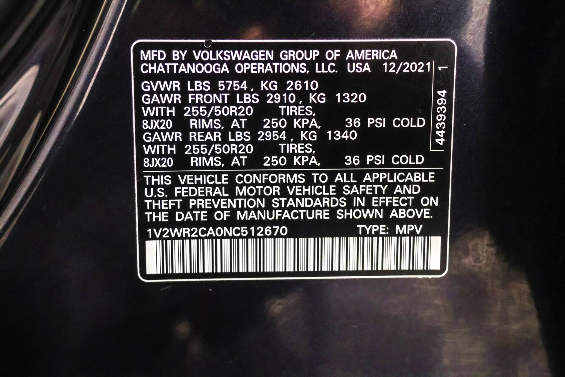 Used 2022 Volkswagen Atlas SE w/ Black Wheel Package image 51