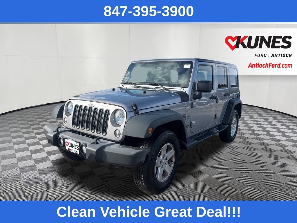 Used 2016 Jeep Wrangler Unlimited Sport w/ Quick Order Package 24S AWD/4WD image 4