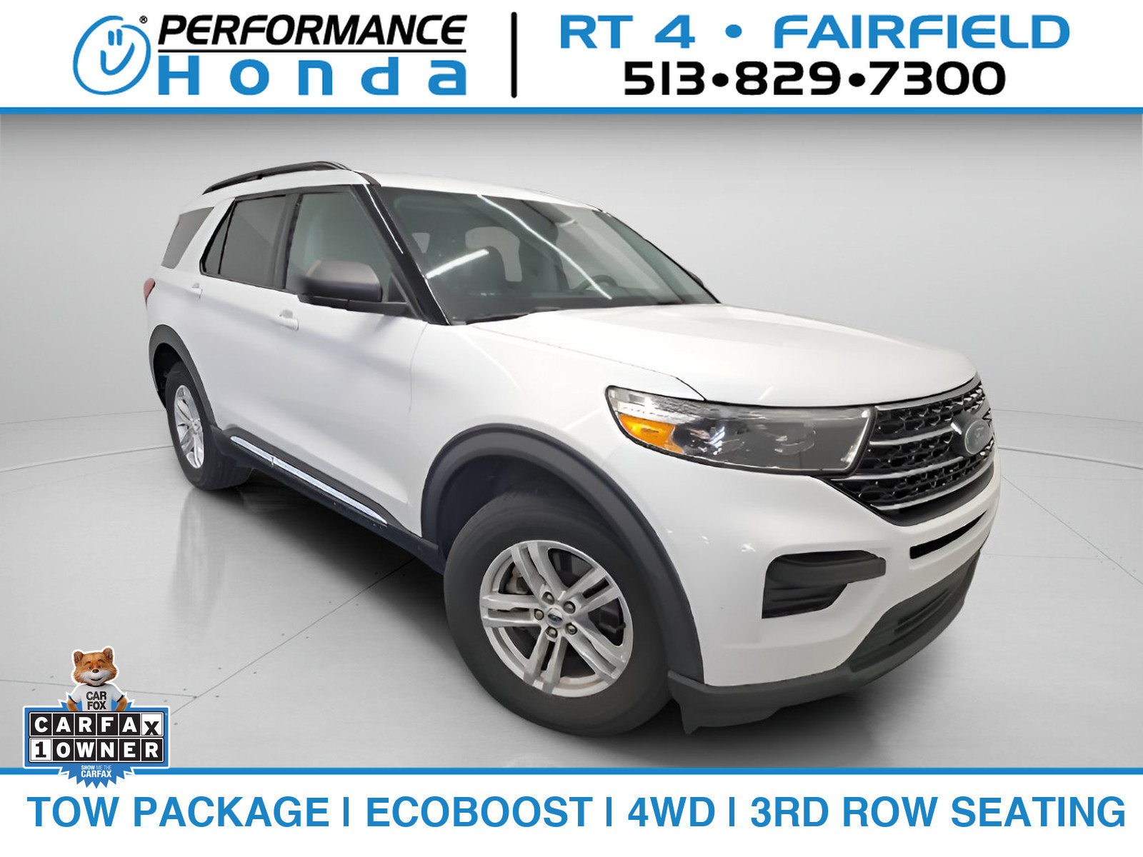 Used 2021 Ford Explorer XLT w/ Class III Trailer Tow Package
