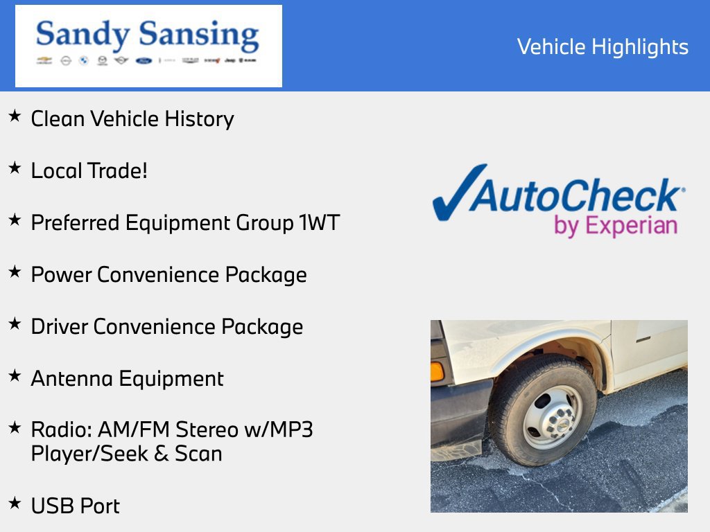 Used 2021 Chevrolet Express 3500 w/ Power Convenience Package RWD image 8