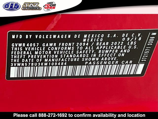 Used 2019 Volkswagen Jetta S image 19