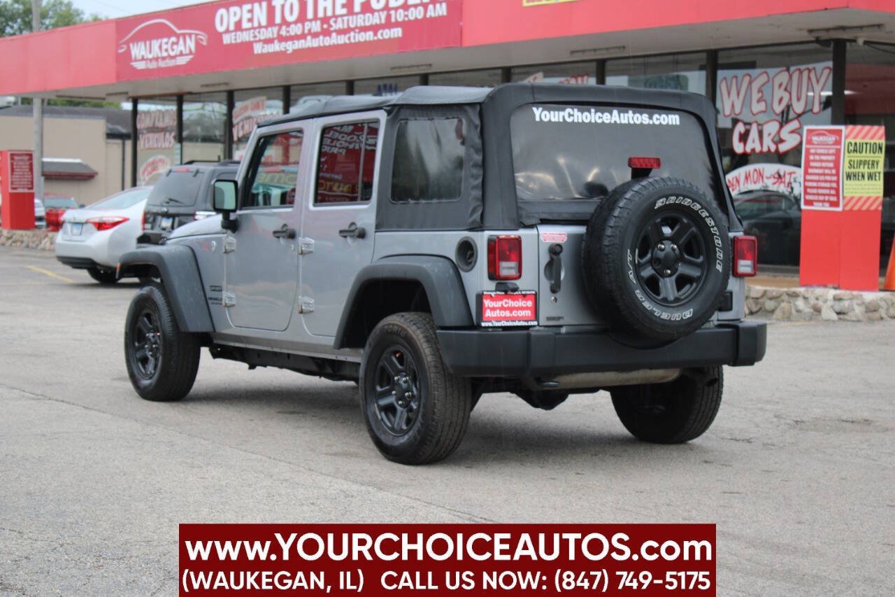 Used 2016 Jeep Wrangler Unlimited Sport AWD/4WD image 7
