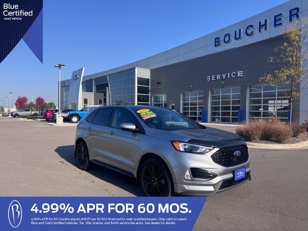 Certified 2022 Ford Edge ST-Line w/ Class II Trailer Tow Package AWD/4WD image 1
