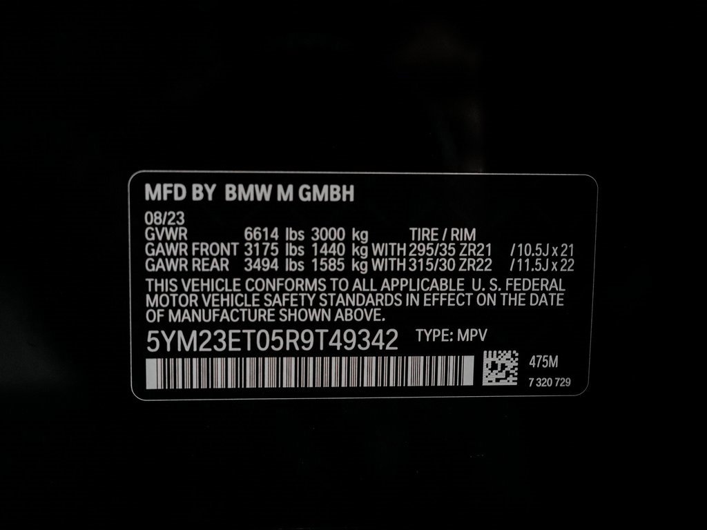 Used 2024 BMW X6 M Competition w/ Executive Package image 16