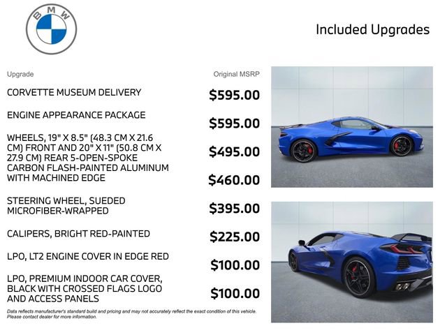 Used 2020 Chevrolet Corvette Stingray Preferred Cpe w/ 2LT Preferred Equipment Group image 4