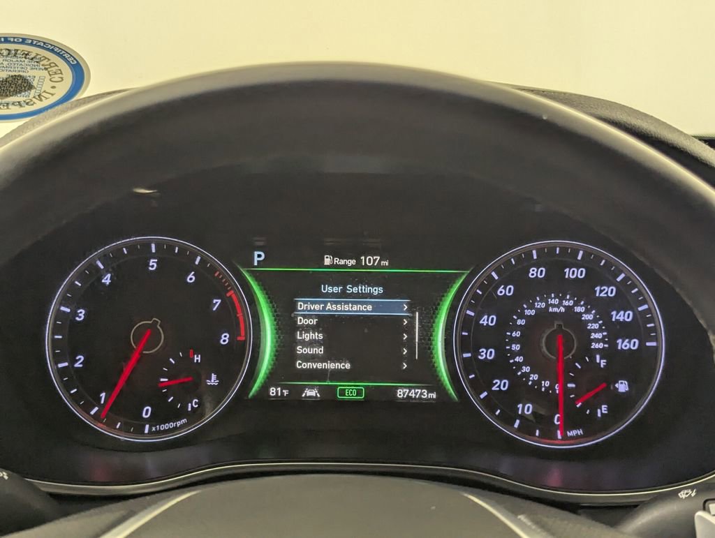 Used 2020 Genesis G70 2.0T w/ Elite Package RWD image 19