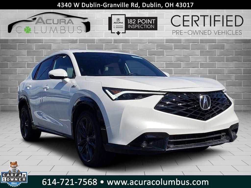 Certified 2025 Acura ADX A-Spec
