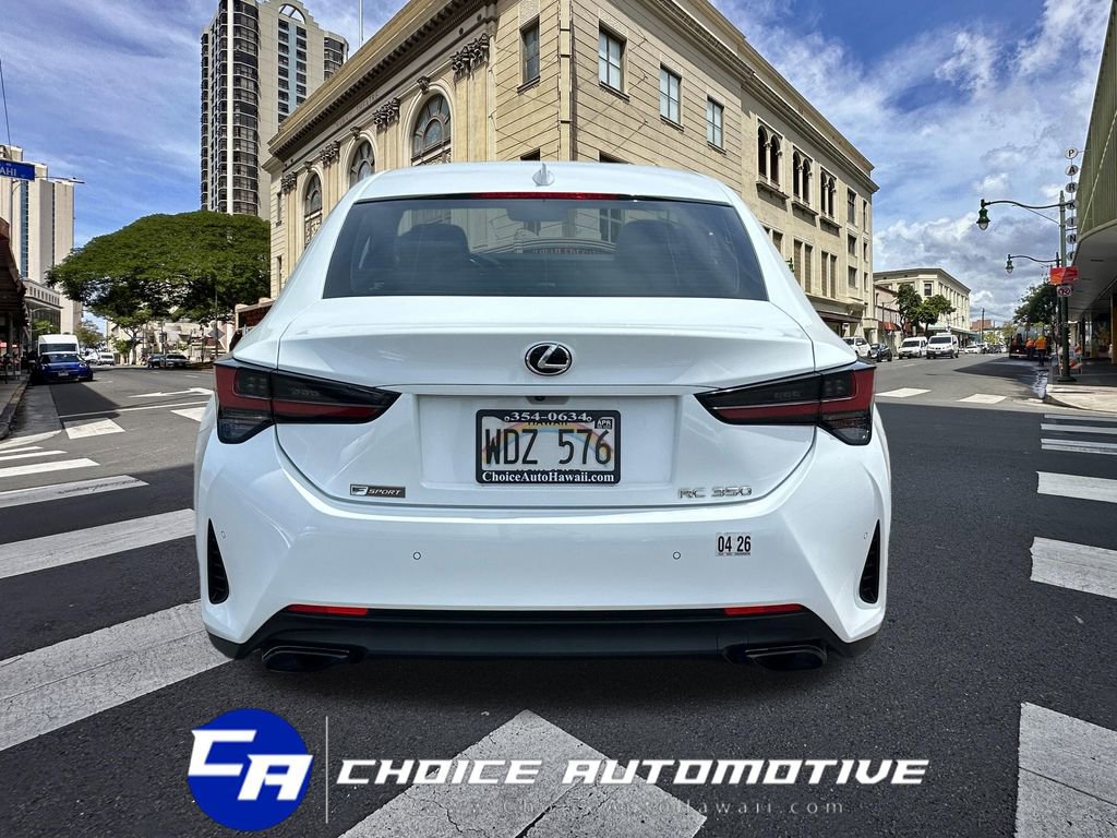 Used 2021 Lexus RC 350 F Sport RWD image 6