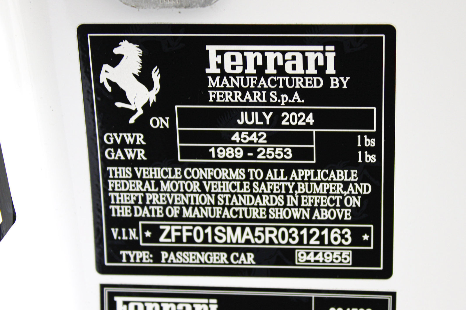 Certified 2024 Ferrari 296 GTS RWD image 52