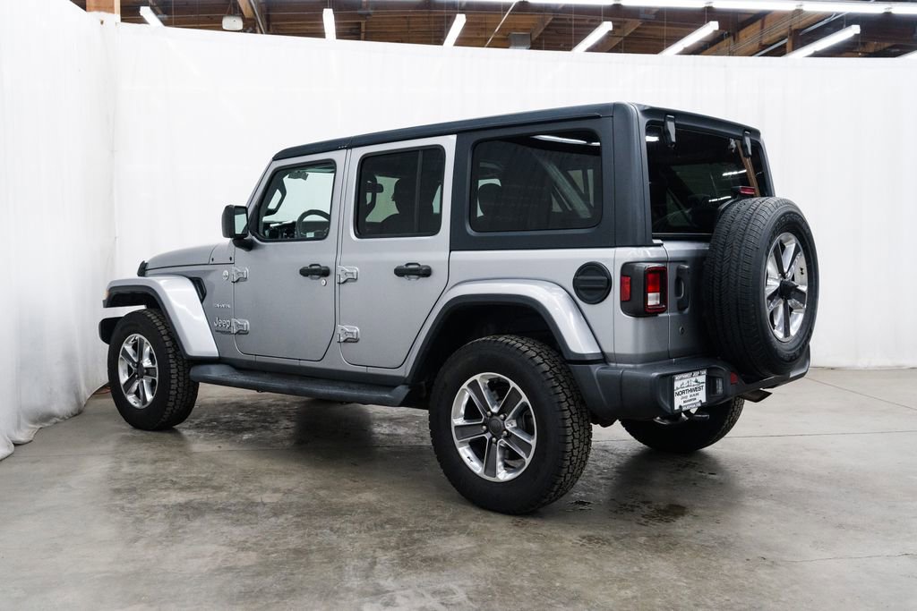 Used 2020 Jeep Wrangler Unlimited Sahara image 4