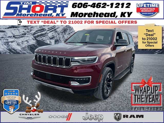 New 2025 Jeep Wagoneer Series III w/ Rear Seat Video Group 1