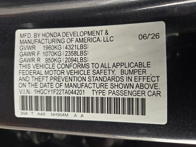 New 2026 Honda Accord LX image 19