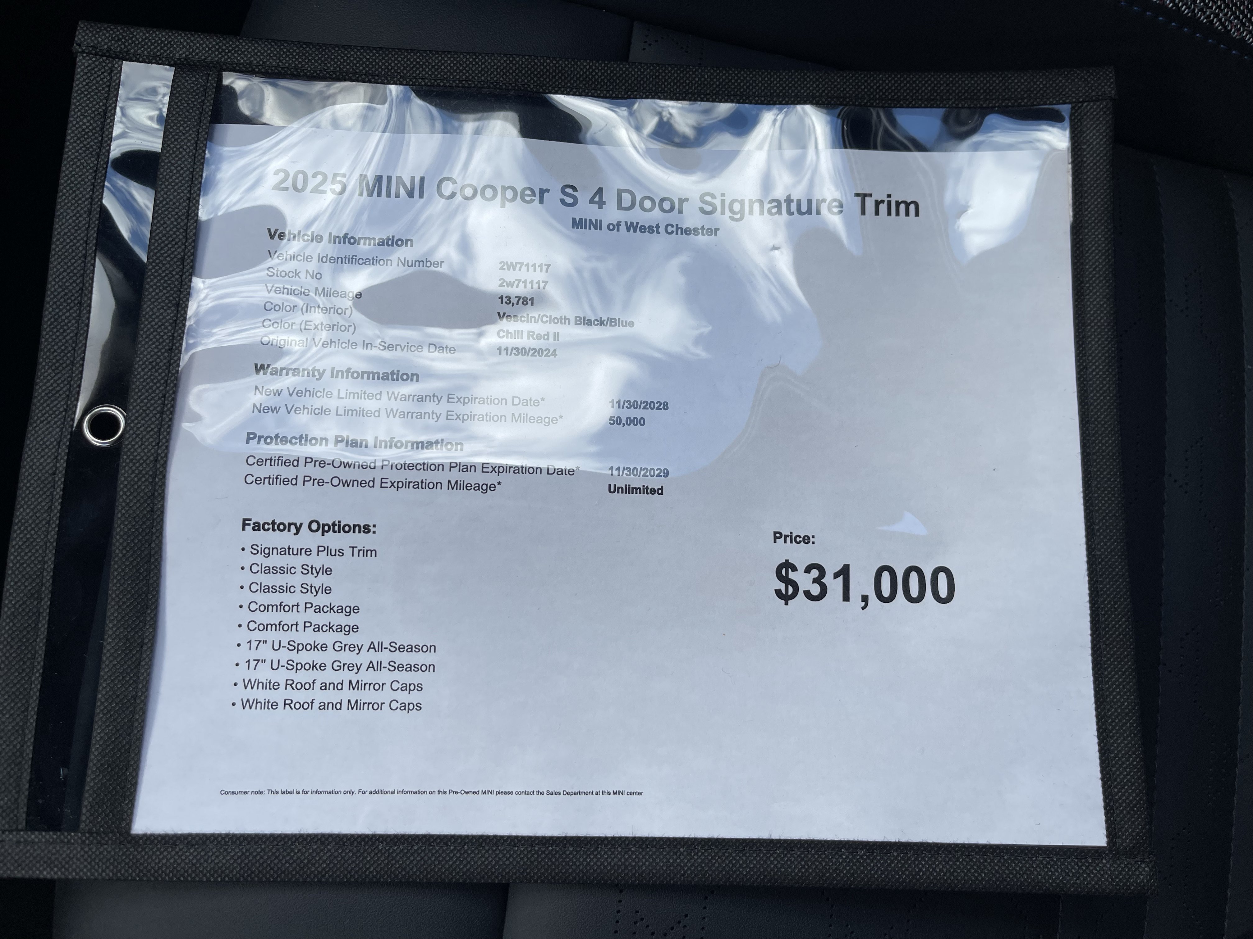 Used 2025 MINI Cooper S FWD image 18