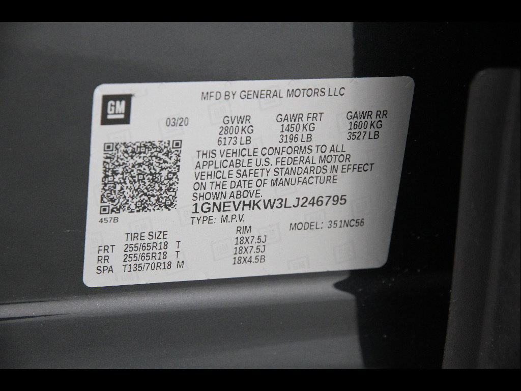 Used 2020 Chevrolet Traverse LT w/ Driver Confidence II Package image 25