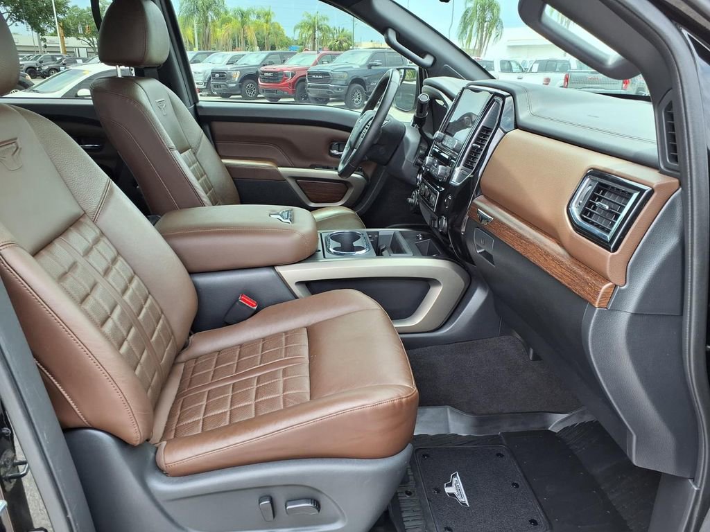 Used 2023 Nissan Titan Platinum Reserve w/ Moonroof Package AWD/4WD image 12