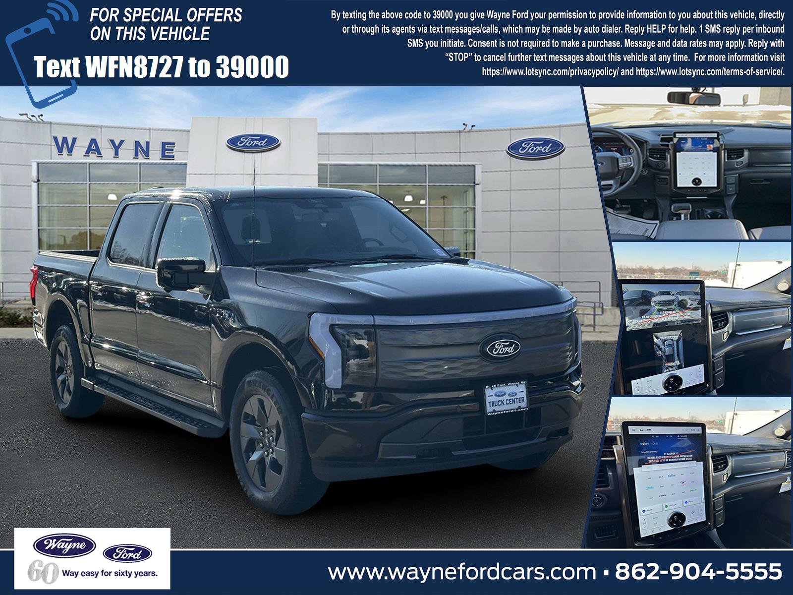New 2025 Ford F150 Lightning Lariat