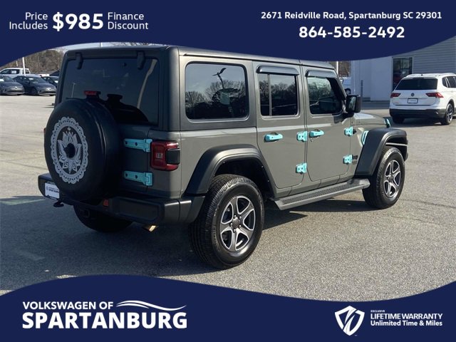 Used 2021 Jeep Wrangler Unlimited Sport video 3
