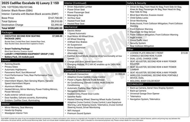 Used 2025 Cadillac Escalade IQ Luxury 2 image 41
