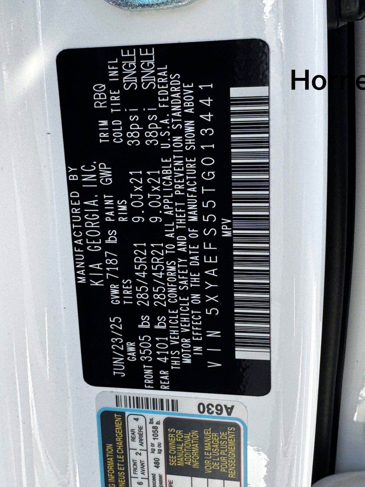 Certified 2026 Kia EV9 GT-Line image 30