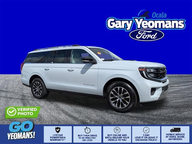 Certified 2025 Ford Expedition Max Platinum AWD/4WD image 1