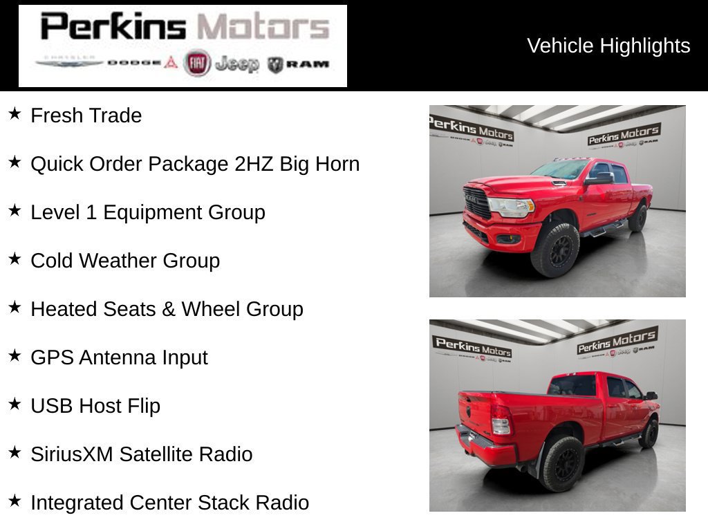 Used 2020 RAM 2500 Big Horn w/ Level 1 Equipment Group AWD/4WD image 16