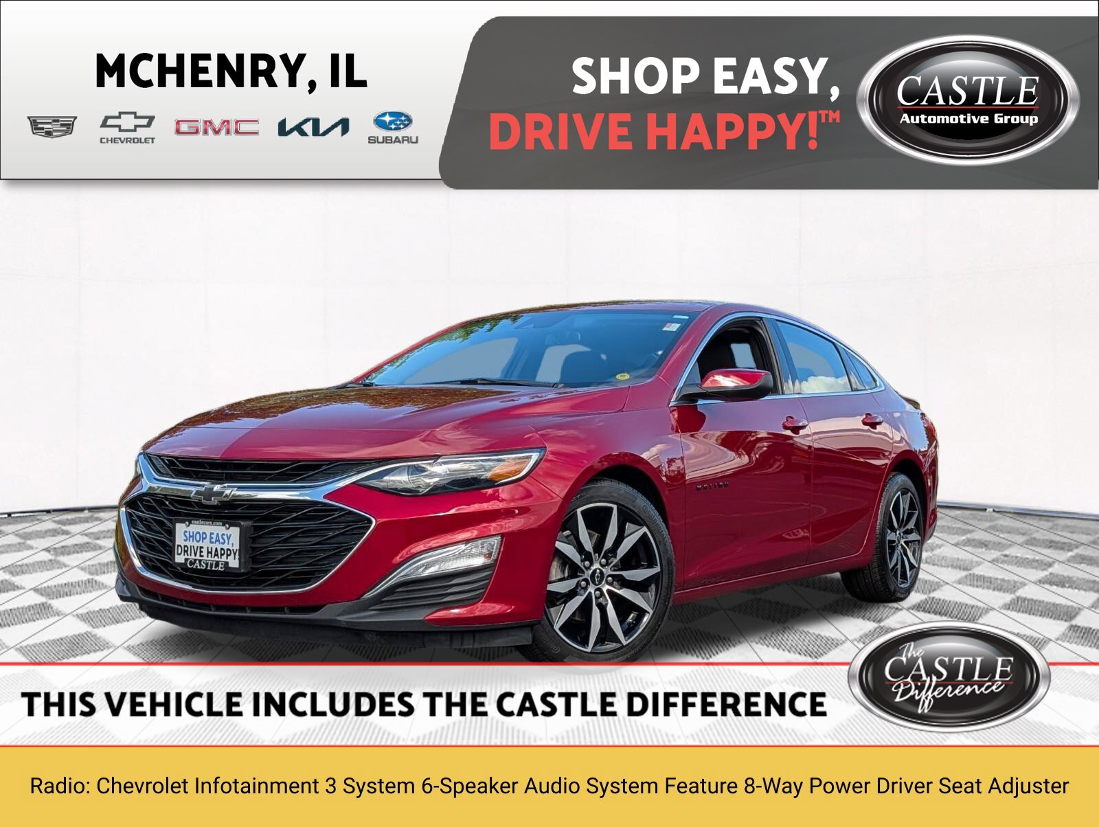 Used 2025 Chevrolet Malibu RS