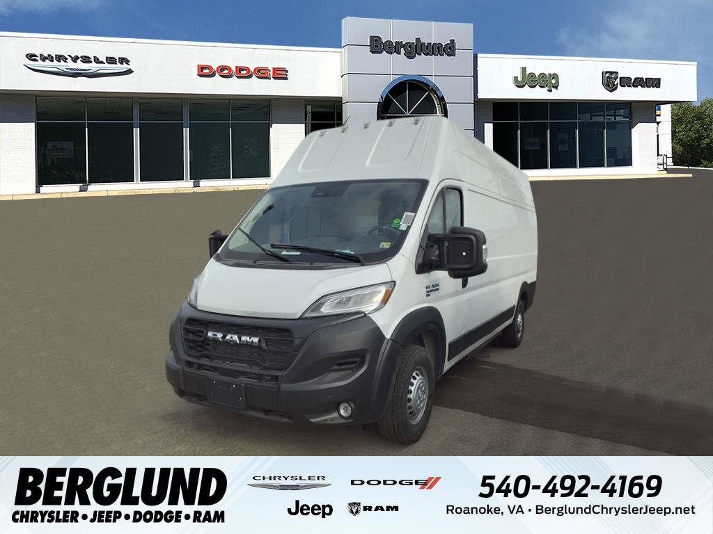 New 2024 RAM ProMaster 3500 w/ Delivery Van Package
