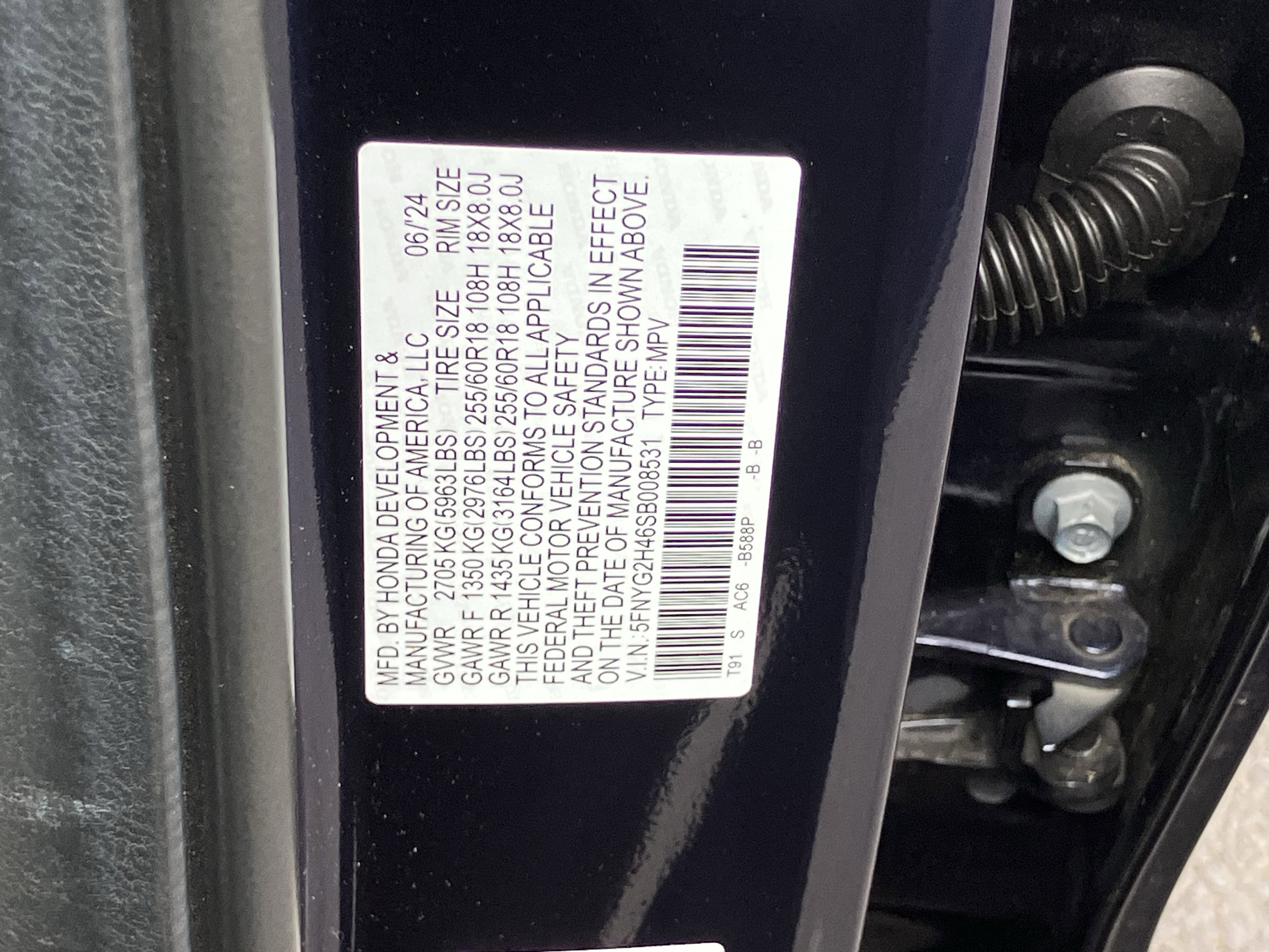 Certified 2025 Honda Pilot EX-L image 30