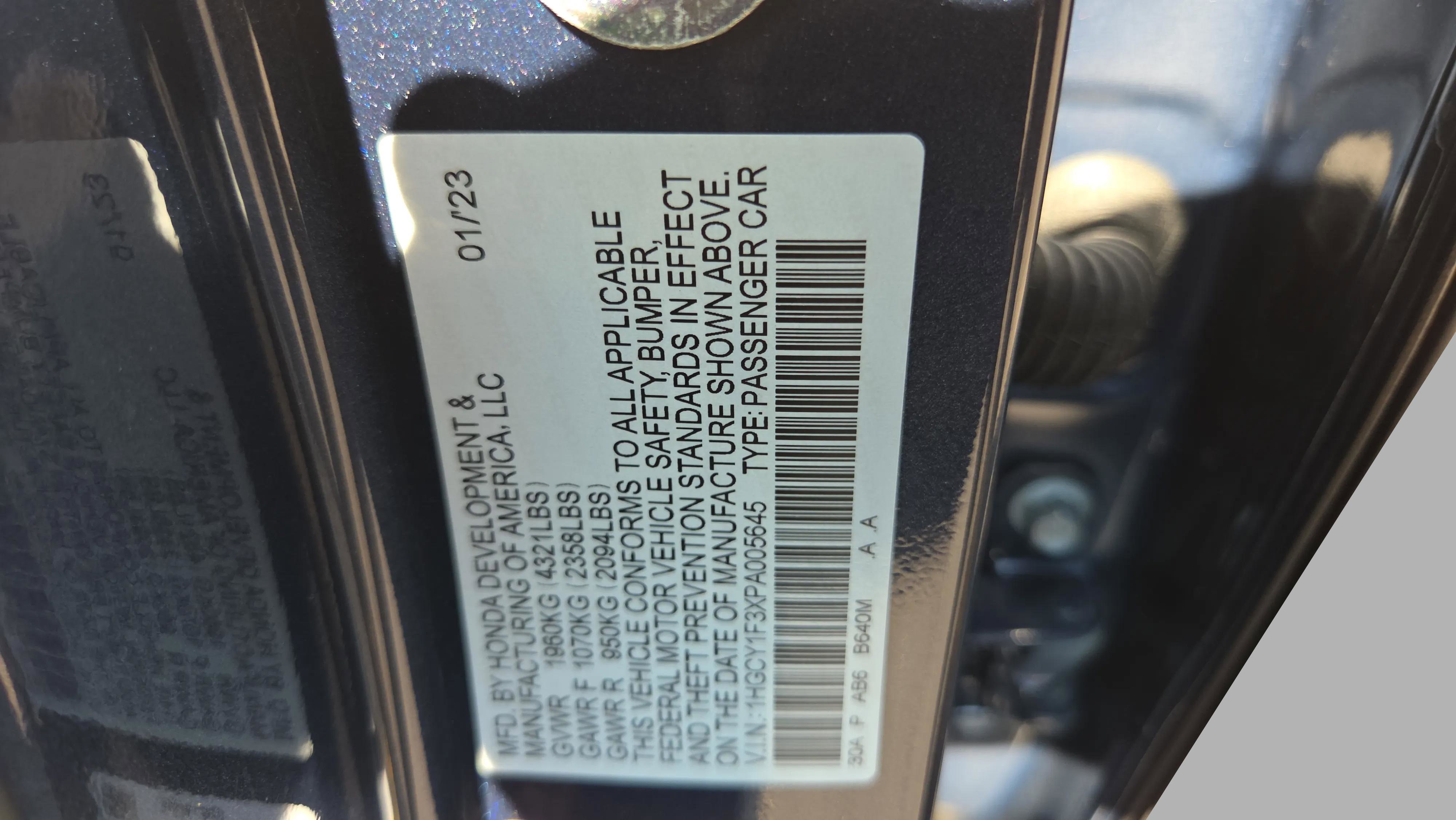 Used 2023 Honda Accord EX image 26