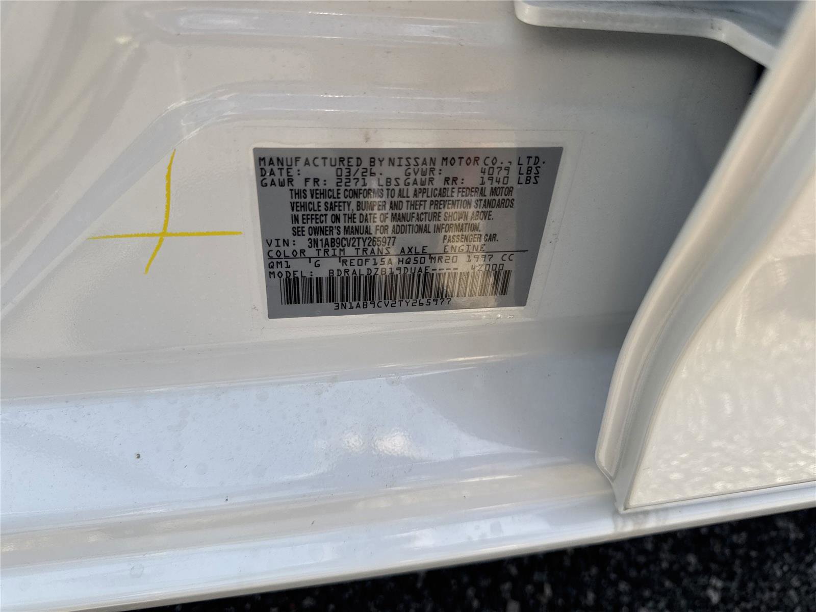 New 2026 Nissan Sentra SV w/ SV Convenience Package FWD image 36
