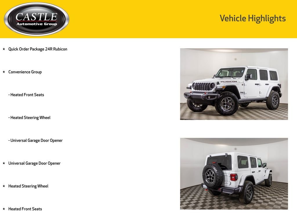 New 2026 Jeep Wrangler Unlimited Rubicon image 3