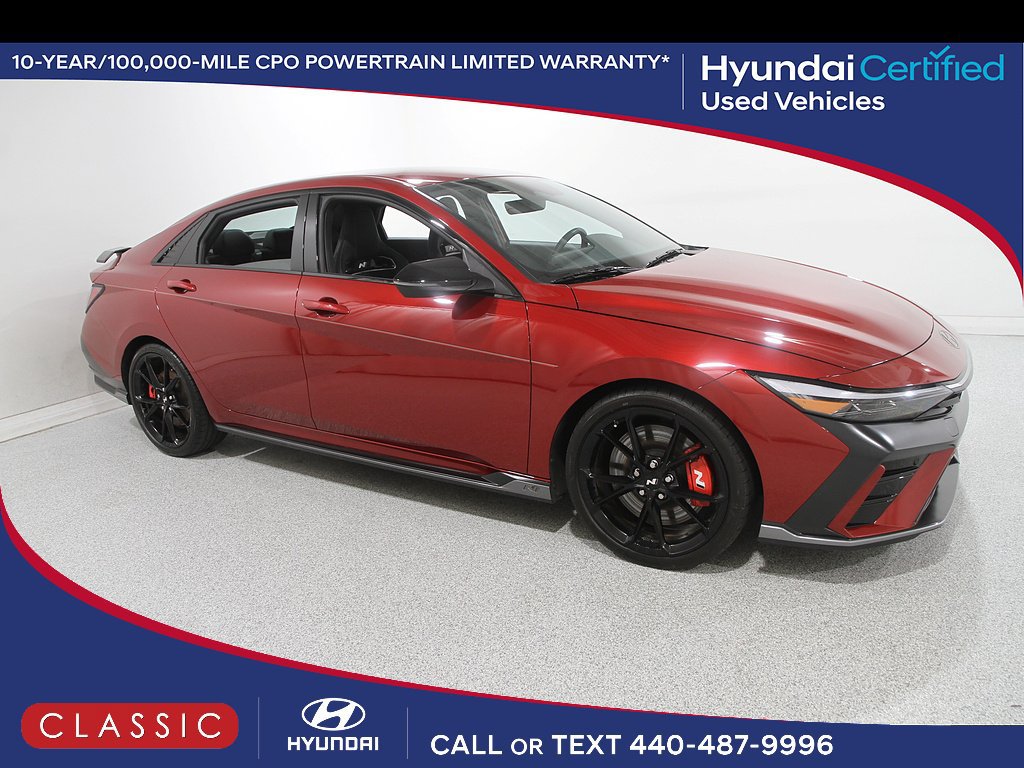 Certified 2025 Hyundai Elantra N FWD image 1