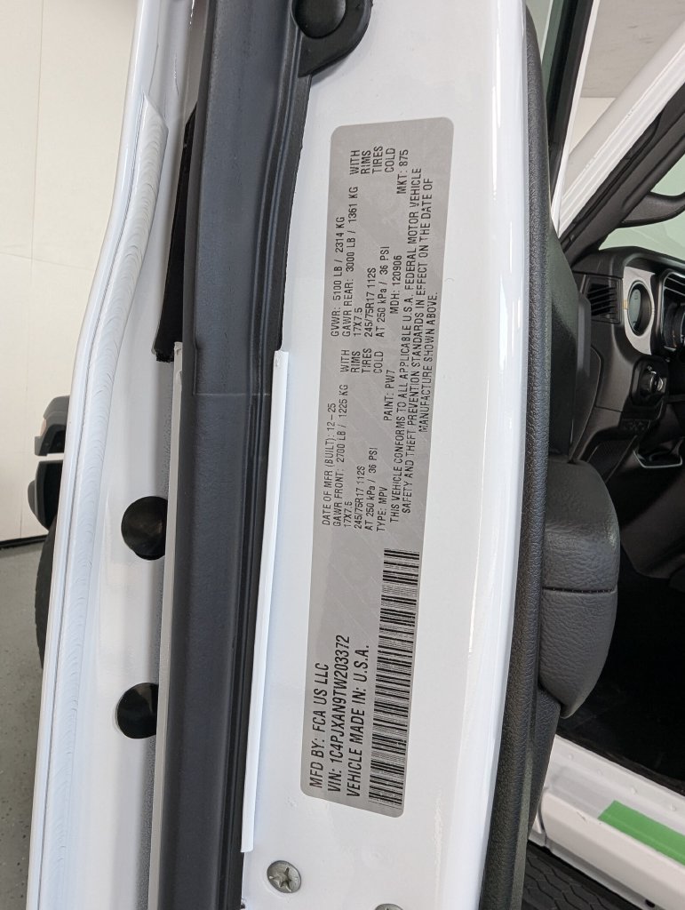 New 2026 Jeep Wrangler Sport AWD/4WD image 29