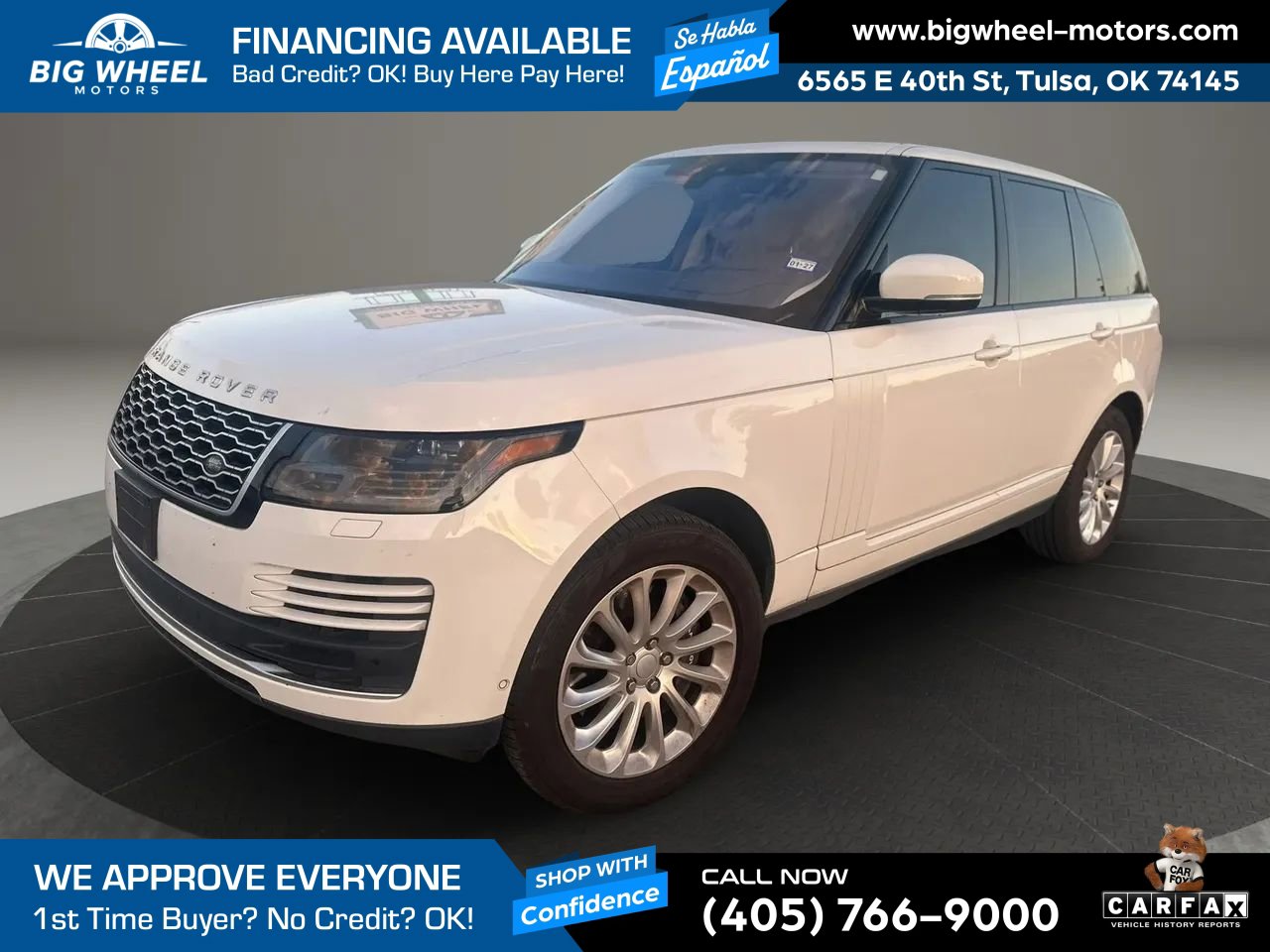 Used 2019 Land Rover Range Rover HSE image 2