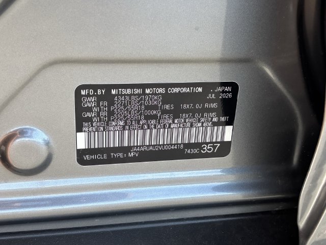 New 2027 Mitsubishi Outlander Sport ES AWD/4WD image 24
