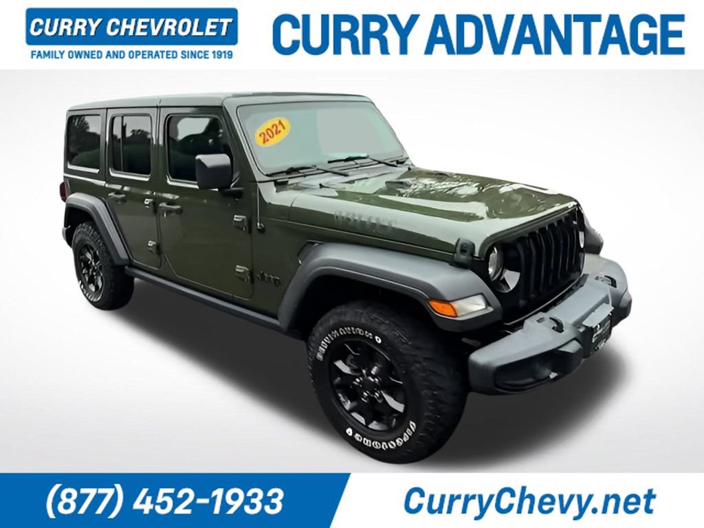 Used 2021 Jeep Wrangler Unlimited Sport AWD/4WD 360° Tour