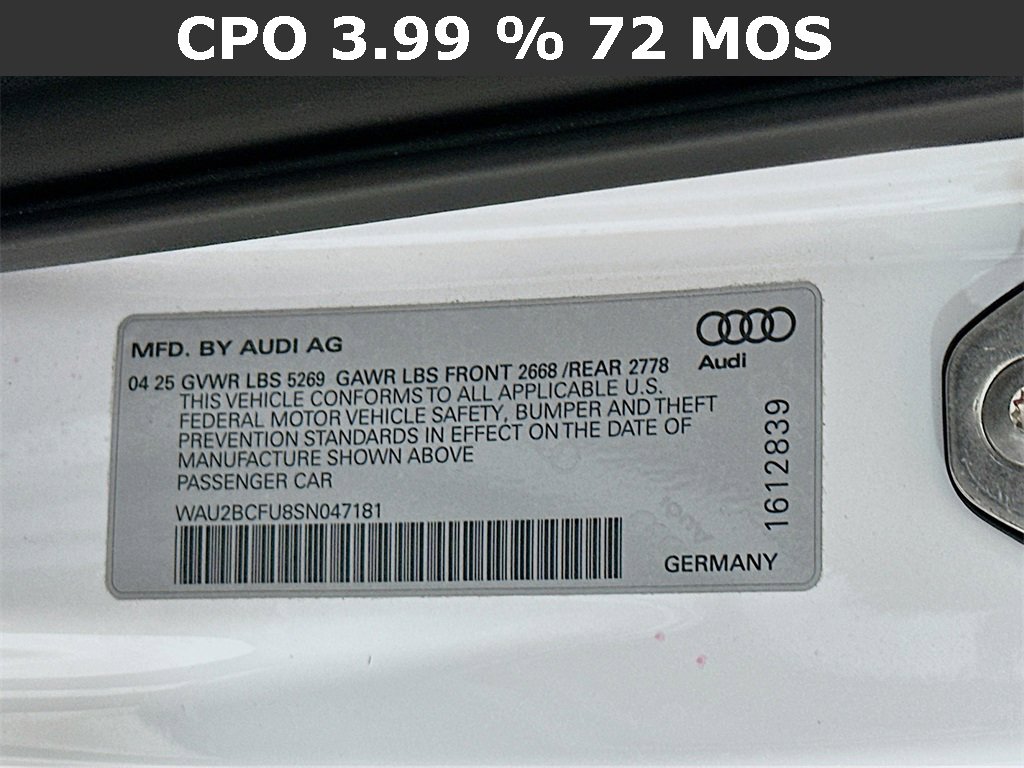 Certified 2025 Audi A5 2.0T Premium Plus w/ Premium Plus image 27
