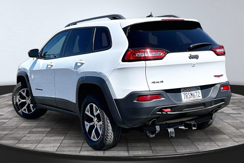 Certified 2016 Jeep Cherokee Trailhawk w/ Leather Interior Group AWD/4WD image 21