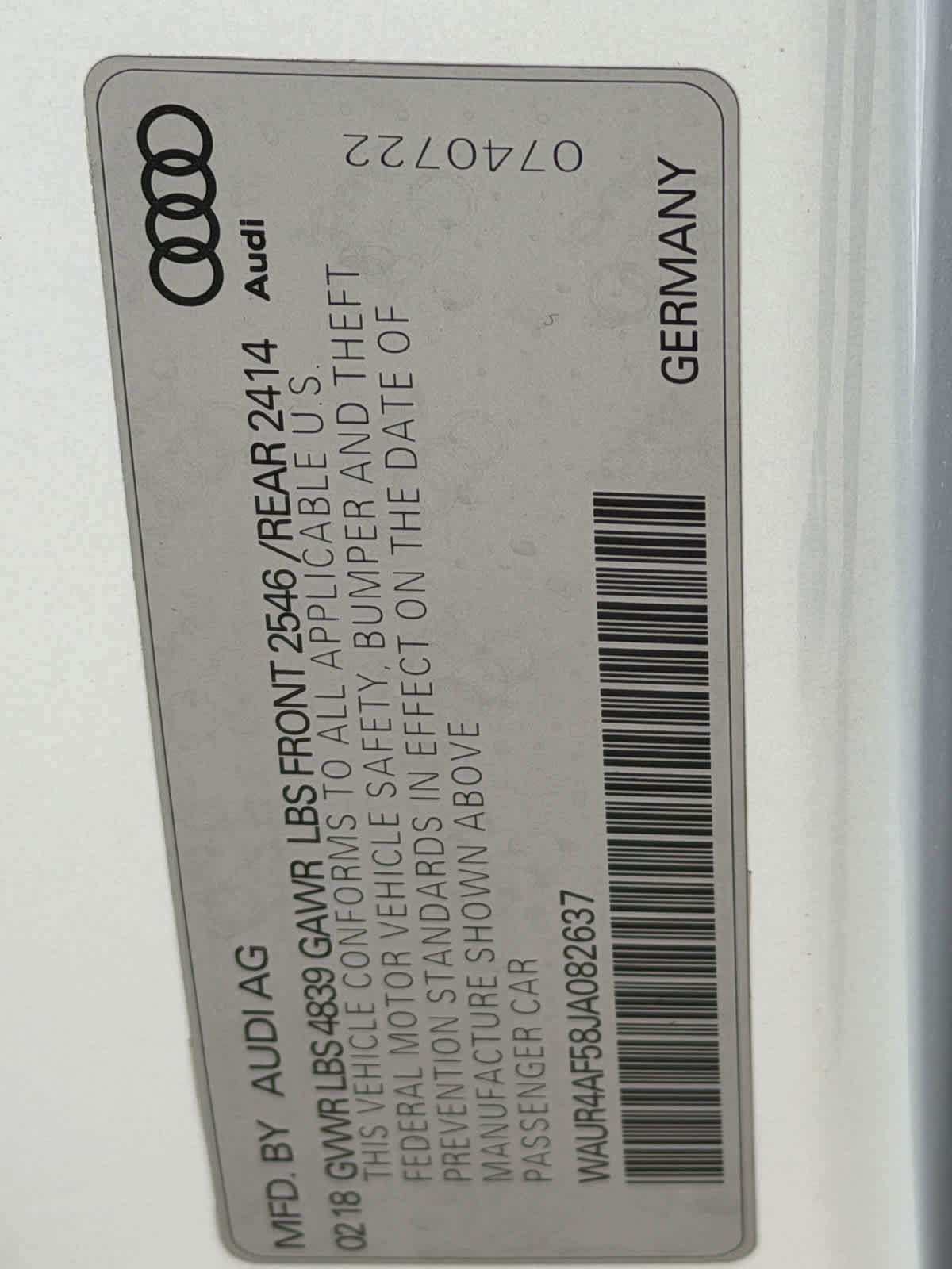 Used 2018 Audi S5 Prestige w/ S Sport Package image 29