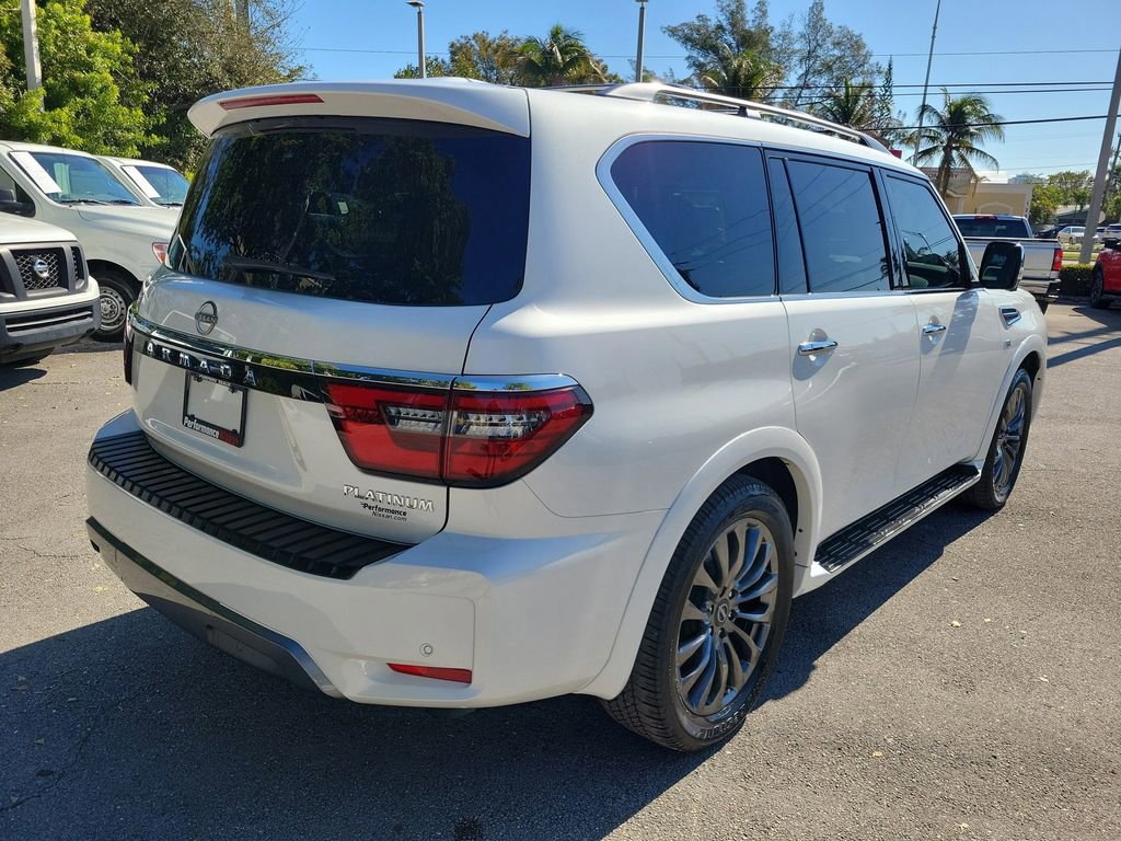 Certified 2022 Nissan Armada Platinum w/ Captain's Chairs Package image 10