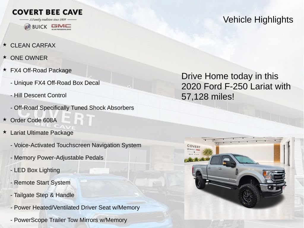 Used 2020 Ford F250 Lariat w/ Lariat Ultimate Package AWD/4WD image 6