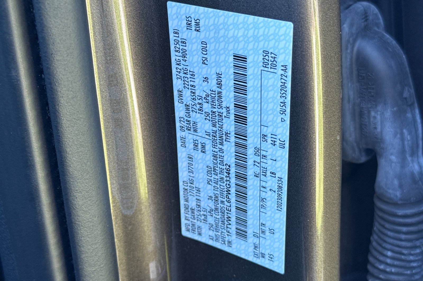 Certified 2023 Ford F150 Lightning XLT AWD/4WD image 27