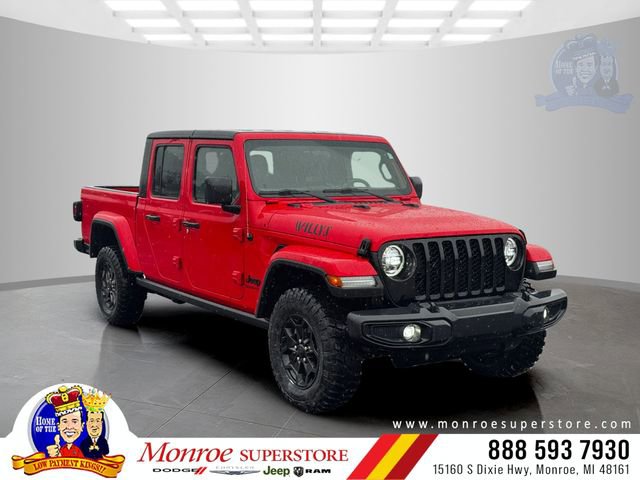Certified 2022 Jeep Gladiator Willys image 1