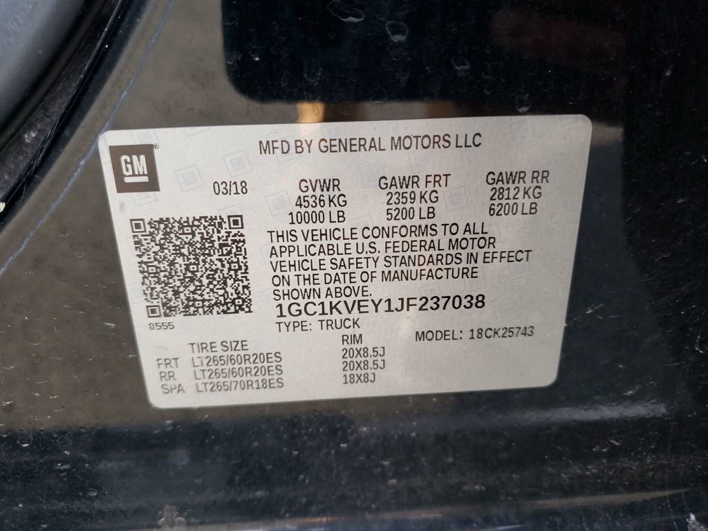 Used 2018 Chevrolet Silverado 2500 LT w/ Custom Sport Edition image 25