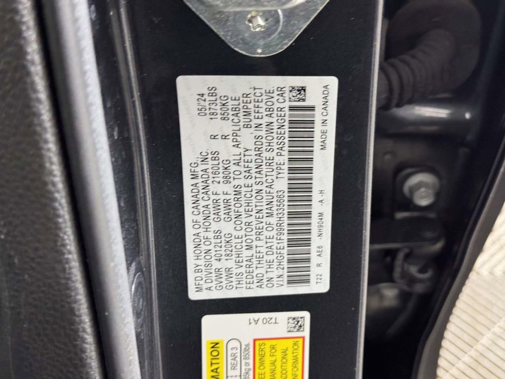 Used 2024 Honda Civic Touring image 16