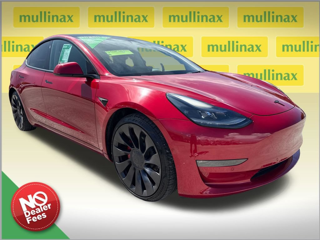 Used 2022 Tesla Model 3 Performance AWD/4WD image 1